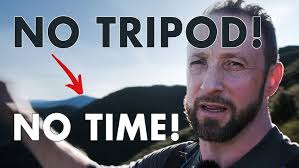 Climbing a Mountain to Shoot Handheld Panoramas