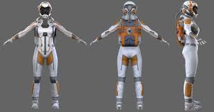Female Space Suit 3d Model Space Suit Suits 3d Model