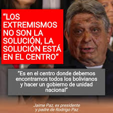 Los extremismos no son la...