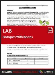This 2 Page Isotope Lab Activity Designed To Be A Short Exercise That Helps Students Gain Experience With Calculating Perce Lab Activities Atom Chemistry Class
