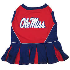 It was actually pretty cool; Pets First Co Ole Miss Rebels Pet Cheerleader Dress 1221933 At Tractor Supply Co
