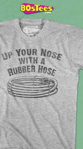 This 80stees Com Exclusive Welcome Back Kotter T Shirt Features Vinnie Barbarino S Catchphrase Up Your Nose With A Rubber Hose T Shirt Mens Tshirts Shirts