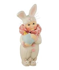 These mini masks are a stripped back version of the larger animal masks i make. Bethany Lowe Bunnykins Rabbit Girl Theholidaybarn Com