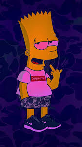 Browse millions of popular dope wallpapers and ringtones on zedge and personalize your phone to suit you. Dope Bart Simpson Supreme Wallpapers Top Free Dope Bart Simpson Supreme Backgrounds Wallpaperaccess