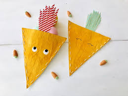 Heute zeige ich dir, wie du das kuschelige küken „krixi als osterdeko ganz einfach selber machen kannst. Osternest Selber Basteln Ostertute Karotta Und Karlo Aus Tetrapak Heimatdinge