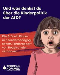 Kinderrechte sind nicht verhandelbar🤝 Die Pläne der AfD sind nicht nur  erschreckend