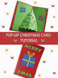For volumetric card you will need: How To Make A Pop Up Christmas Card 5 Steps Imagine Forest
