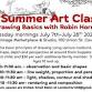Kids Summer Art Classes