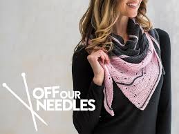 Grocery girls knit episode 125~with maker spotlight guest joji locatelli. Girl From The Grocery Store Shawl Knitting Kit Craftsy Knit Basket Light Scarves Knitting Kits
