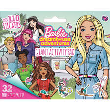 Barbie dream house oyunumuzda sizlerde genç ve sempatik kızımız barbie için en şık ve en dekoratif ev modasını oluşturmaya var mısınız. Barbie Dreamhouse Adventures Giant Activity Pad Big W