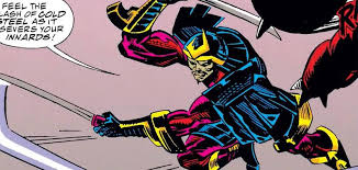 His special niche is shooting energy projections, although he'd rather stick to regular combat in the comics. Kingo Characters Marvel