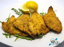 Le cotolette di melanzane sono un finger food sfizioso, perfette come aperitivo o antipasto, reso ancora più saporito da tre tipi di pastelle diverse. 117 Cotoletta Di Orata Al Forno Blu Basilico