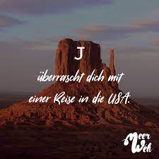 Visual Statements J Uberrascht Dich Mit Einer Reise In Die Usa Spruche Zitate Quotes Meerweh Reisen Fern Visual Statements Zitat Familie Statements