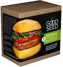 Goodseed Burger Og Packaging Good Seed Goodseed Burger Og Packaging G In 2020 Veganes Fastfood Burger Verpackung Rohkost Rezepte