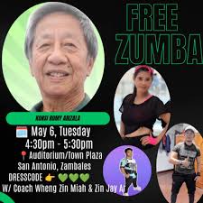 Virtual Zumba class at 10am CST, Saturday