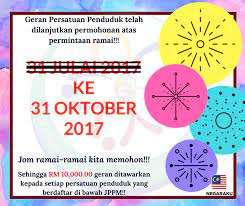 Terkini, perdanan menteri telah mengumumkan tarikh terbaru untuk permohonan gkp yang akan bermula 1. Facebook