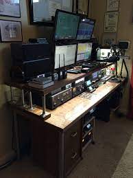 Designed by n9nbn, sketched by kd8kuf #ham_radio_desk. The Great Ham Radio Desk Project Ham Radio Shack Ideas Ham Radio Antenna