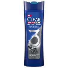 Dầu tắm gội CLEAR Men 3 Trong 1 ACTIVE CLEAN Sạch Sâu | CLEAR VIET NAM