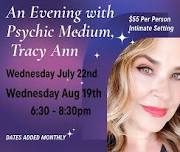 August 19th Psychic Medium, Tracy Ann at the Grey Goat