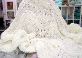 I start with six rows of garter stitch for the top border and end. Baby Feather Fan Blanket Pattern Free Knitting Patterns