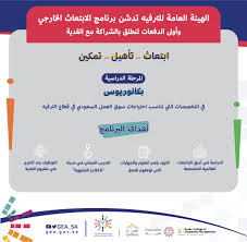 يتيح برنامج الابتعاث الثقافي الالتحاق بـ الراغبين في الدراسة على مراحل: Ù‡ÙŠØ¦Ø© Ø§Ù„ØªØ±ÙÙŠÙ‡ ØªØ¯Ø´Ù† Ø¨Ø±Ù†Ø§Ù…Ø¬ Ø§Ù„Ø§Ø¨ØªØ¹Ø§Ø« Ø§Ù„Ø®Ø§Ø±Ø¬ÙŠ Ù„Ø¯Ø±Ø¬ØªÙŠ Ø§Ù„Ø¨ÙƒØ§Ù„ÙˆØ±ÙŠÙˆØ³ ÙˆØ§Ù„Ù…Ø§Ø¬Ø³ØªÙŠØ± Ø¨Ø§Ù„Ø´Ø±Ø§ÙƒØ© Ù…Ø¹ Ø´Ø±ÙƒØ© Ø§Ù„Ù‚Ø¯ÙŠØ© Ù„Ù„Ø§Ø³ØªØ«Ù…Ø§Ø± Ù…Ø´Ø§Ø±ÙŠØ¹ Ø§Ù„Ø³Ø¹ÙˆØ¯ÙŠØ©