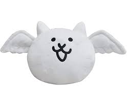 The Battle Cats Bird Cat Nekonotori White Plush Doll Stuffed Toy Japan Game  Gift | eBay