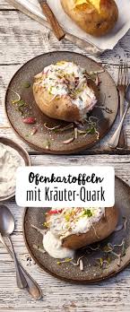 Ofenkartoffeln Mit Radieschen Krauterquark Rezept Rezept Ofenkartoffel Krauterquark Rezept Rezepte