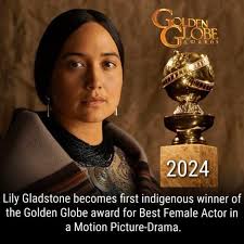Indigenous actress wins Golden Globe award