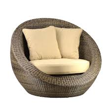 Woven Fiber Round Chair Is High Quality Durable Poly Resin Over A Strong Sturdy Aluminum Base Add This Chair To Outdoor Chairs Dovetail Furniture Round Chair