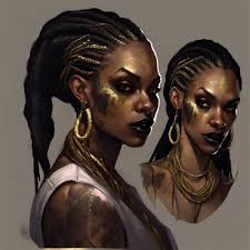 vtm character art Solange Rose