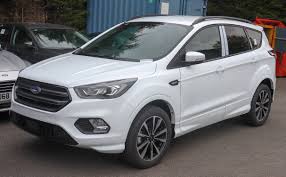 The ford kuga is a compact sport utility vehicle (suv) produced by ford since 2008. File 2018 Ford Kuga St Line Front 1 Jpg Wikipedia
