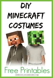 Homemade Minecraft Costume Ideas Saving Dollars Sense Minecraft Costumes Minecraft Halloween Costume Diy Minecraft