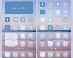 Pastel Blue Purple Pink Aesthetic 36 Iphone Ios 14 App Icons Aesthetic App Icons Ios14 Widget Photos Widgetsmith Widget Covers Shortcuts In 2021 App Icon Pink Aesthetic Iphone Home Screen Layout