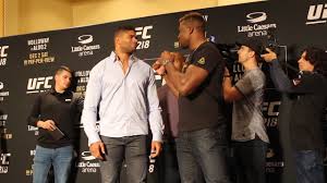 Subscribe how francis ngannou ko's alistair overeem at ufc 218 detroit please find the video of the last past two weeks of francis. Ufc 218 Media Day Alistair Overeem Vs Francis Ngannou Staredown Youtube