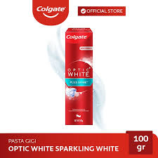 Jual Colgate Optic White Plus Shine Pasta Gigi 100 G Online Desember 2020 Blibli
