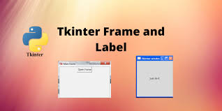 With visual tk, you can design tkinter form(window) by dragging and dropping widgets button, lables, checkbox, radiobox, entry, listbox, message, container and frame. Tkinter Frame And Label An Easy Reference Askpython