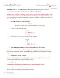7 Physical Science Forces Worksheet Answers Calculating Force Worksheets Subject And Predicate Worksheets
