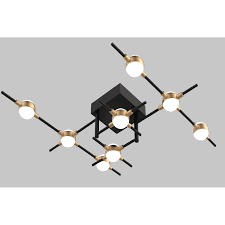 1,448 connecting ceiling light products are offered for sale by suppliers on alibaba.com, of which downlights accounts for 5%, led ceiling lights accounts for 2%, and chandeliers & pendant lights. 8 Light Led Ceiling Black With Gold Model F Build Your Own Light