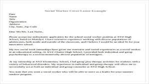 Wow your future employer with this simple cover letter example format. Free 5 Sample Social Worker Cover Letters In Pdf Ms Word