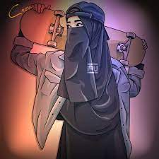 Animasi muslimah bercadar animasi muslimah gambar kartun. 13 Tomboy Ideas Hijab Drawing Islamic Cartoon Hijab Cartoon