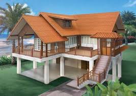 แบบบ านทรงไทยประย กต ยกพ นส งเป ดโล ง ร บบรรยากาศภายนอกได เต มเป ยม house exterior house on stilts house design