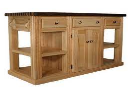Wooden Unfinished Kitchen Island Base With Optional Top Finishing Kit Kitchenislandideas Kitchen Island Base Kitchen Island Cabinets Unfinished Furniture
