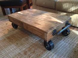 Industrial Railroad Coffee Table Cart Norfolk Western Etsy Coffee Table Wood Coffee Table Plans Coffee Table With Wheels