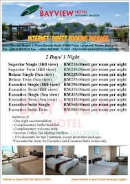 Questo hotel offre 8 sale riunioni disponibili. Direct Booking Package Promotion Bayview Hotel Langkawi