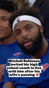 Mitchell Robinson is a real one. ❤️