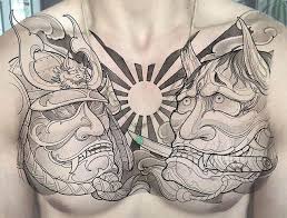 Tattoos with the samurai motif are quite the rage among the japanese and are slowly gaining a foothold in the mainstream. 250 Hannya Mask Tattoo Designs With Meaning 2020 Japanese Oni Demon In 2021 Hannya Mask Tattoo Full Chest Tattoos Chest Piece Tattoos