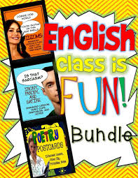 English Class Is Fun Bundle Ela Grades 7 12 Lessons Video Activities Teaching Middle School Teaching English Language Arts Classroom