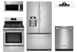 kitchenaid vs bosch stainless appliance