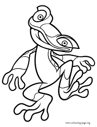 Rio stays with linda, in her apartment. Rio 2 Gabi A Pink Frog Coloring Page Frog Coloring Pages Coloring Pages Cute Coloring Pages