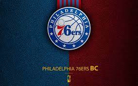 Download Wallpapers Philadelphia 76ers 4k Logo Basketball Club Nba Basketball Emblem Leather Texture National Basketball Association Philadelphia Penn Pennsylvania Philadelphia Basketbol